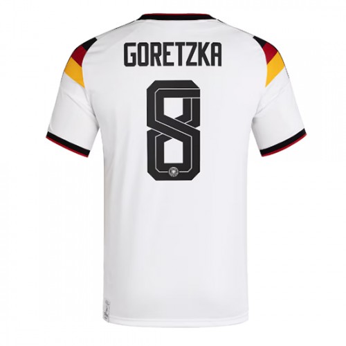 Saksa Leon Goretzka #8 Kotipaita MM-kisat 2026 Lyhythihainen